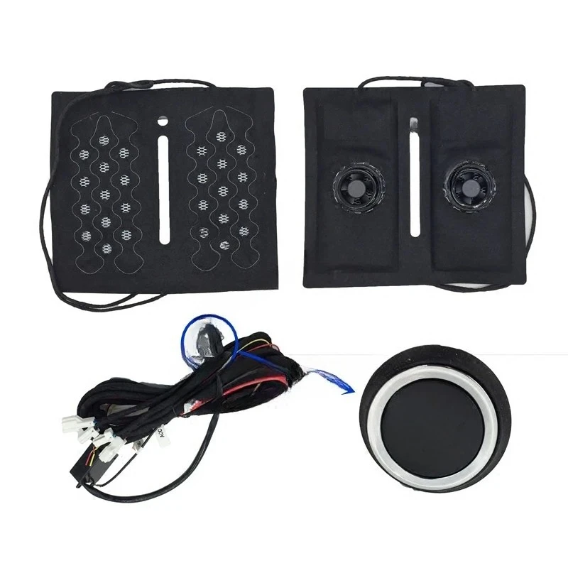 Car Seat Heating Ventilation Modification Kit Complete Set Ventilation Electric Heating Comfort Modification Cushion Fan