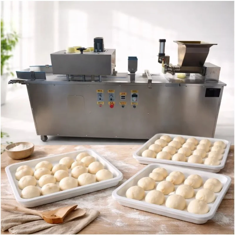 

Customized Automatic Dough Divider Rounder Commercial Dough Ball Forming Machine Bakery Dough Separating And Rolling Equipment