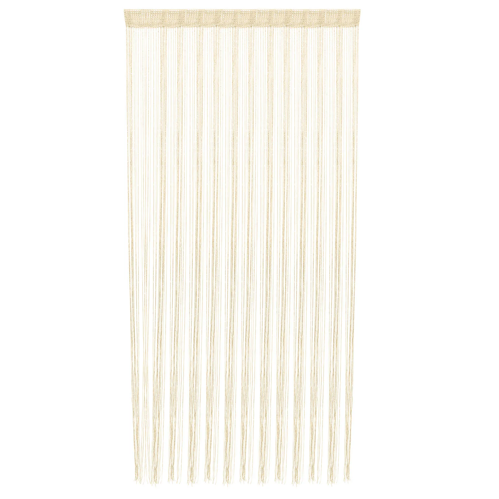 

2Pcs Door String Curtain Decorative Tassel Panel Romantic Room Divider Window Hanging Silk Curtain String Curtains for Doorways