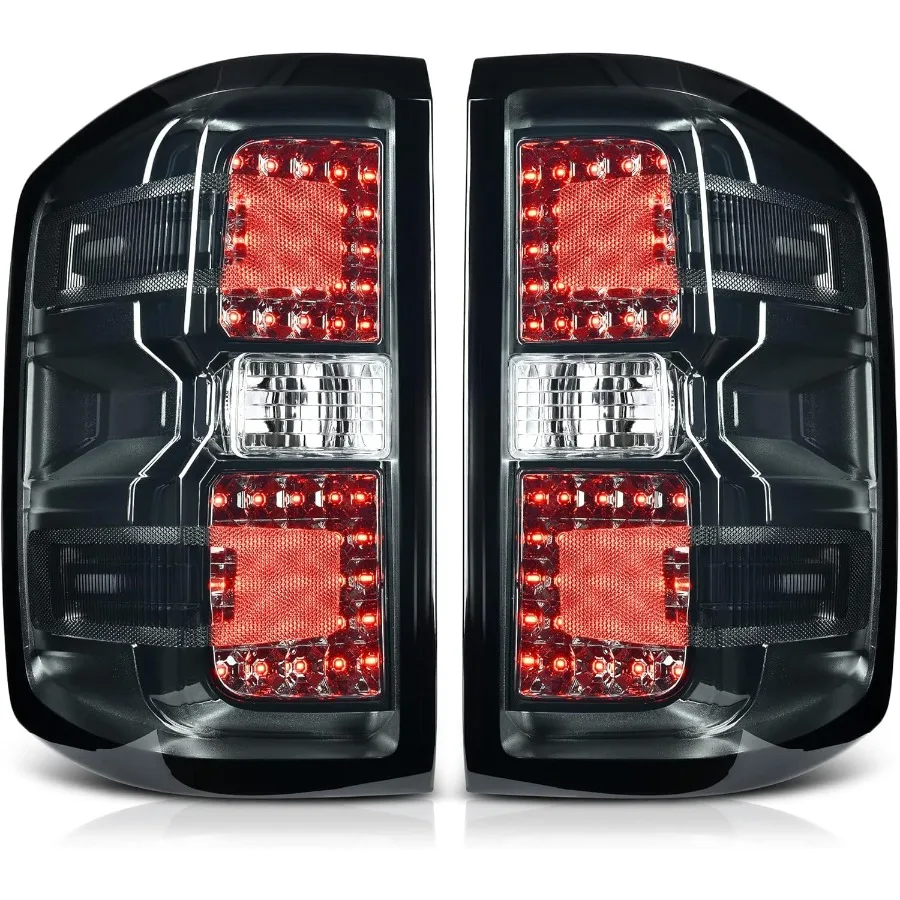 

Светодиодный задний фонарь в сборе, совместимый с Chevy Silverado 1500 1519 Silverado 2500 HD 3500 HD 2019 1500 LD 20152019 GMC 20142018