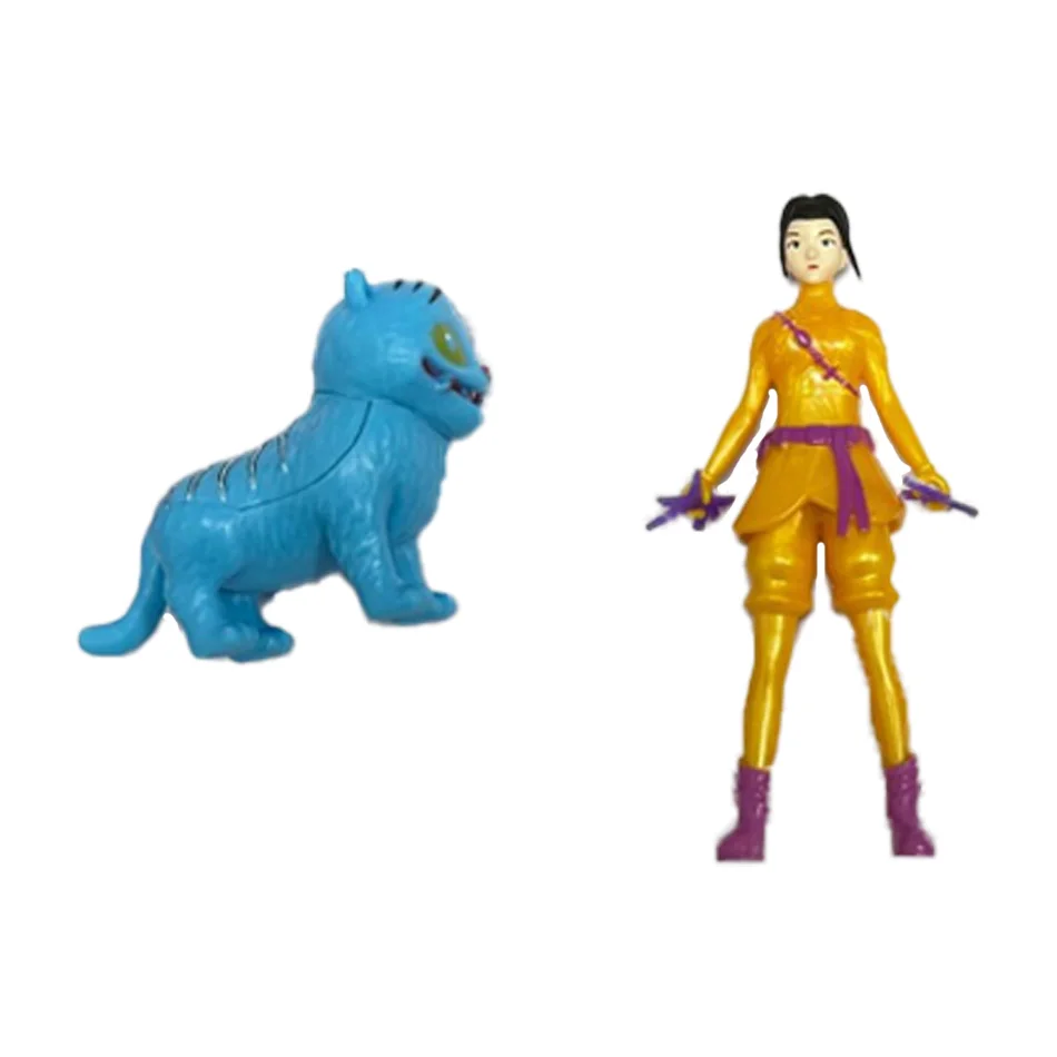 Bureau Decoratie Standbeelden Ornament Kid Geschenken Anime Kpop Demon Hunters Figuur K-Pop Demon Hunters Rumi Mira Zoey Tijger Beeldje Speelgoed