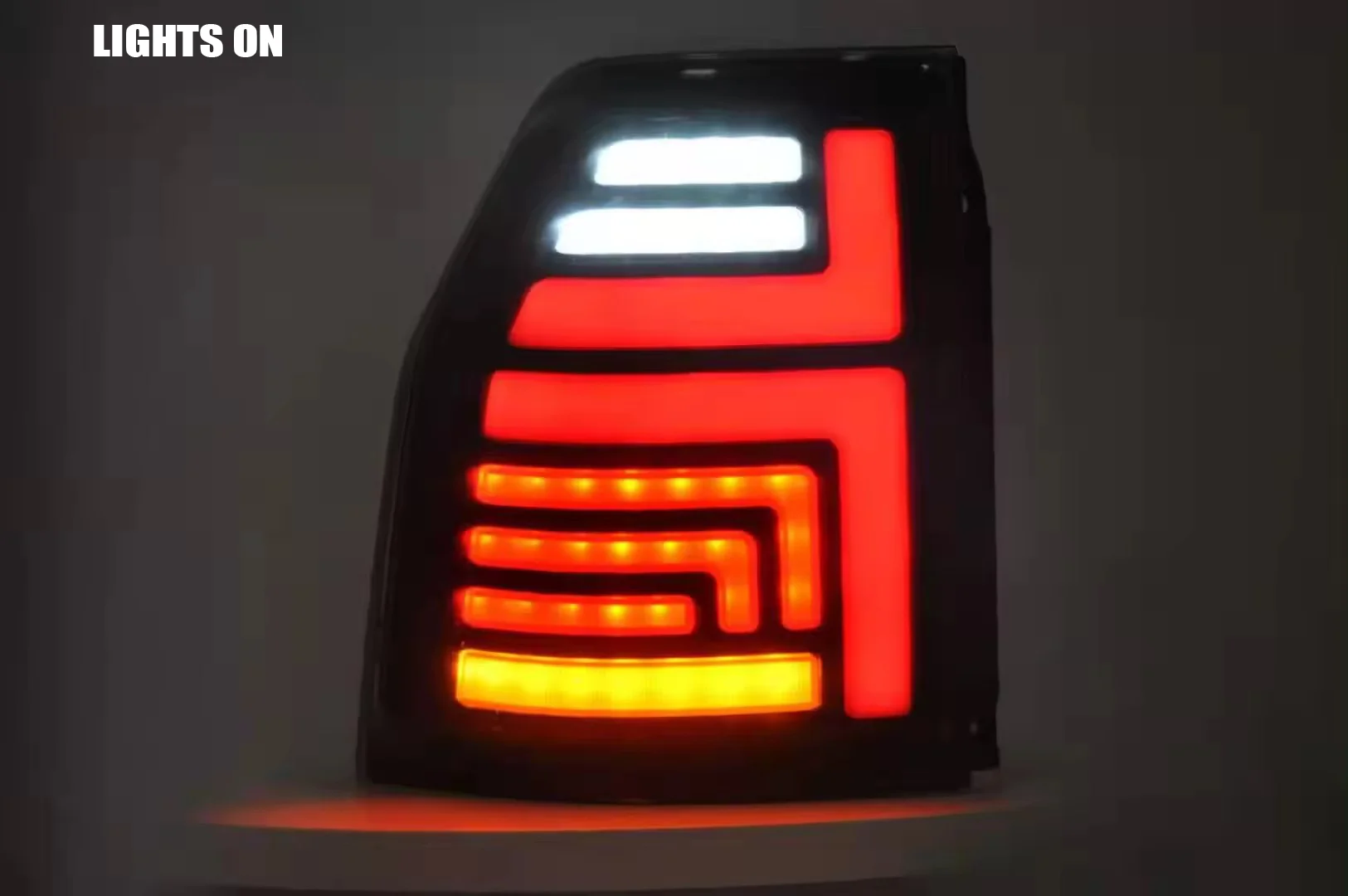 DK Motion Car Tail Light Modified LED Tail Lamp For Pajero V93 V97 2009 - 2020 Led Taillights Accessory