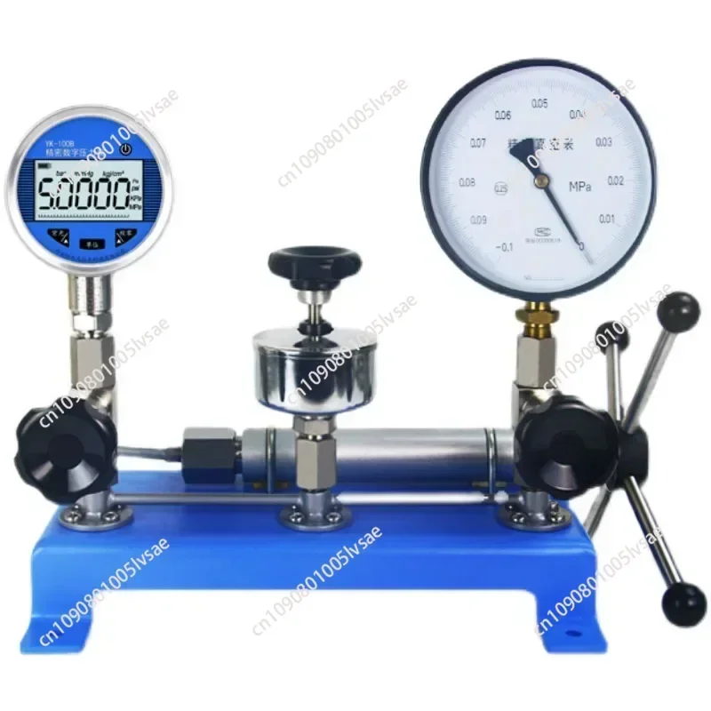 Pressure gauge calibrator Calibration bench Pressure switch calibrator Calibration device Hydraulic pressure source