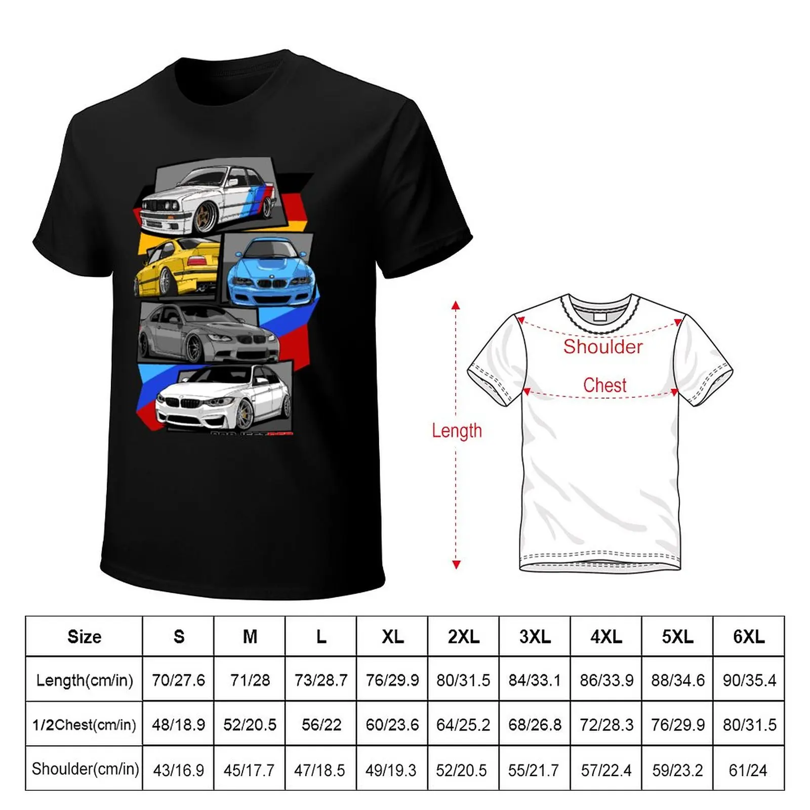 Bavarian Power - | E30 | E36 | E46 | E92 | F80 | M3 T-Shirt plus size t shirts men clothes