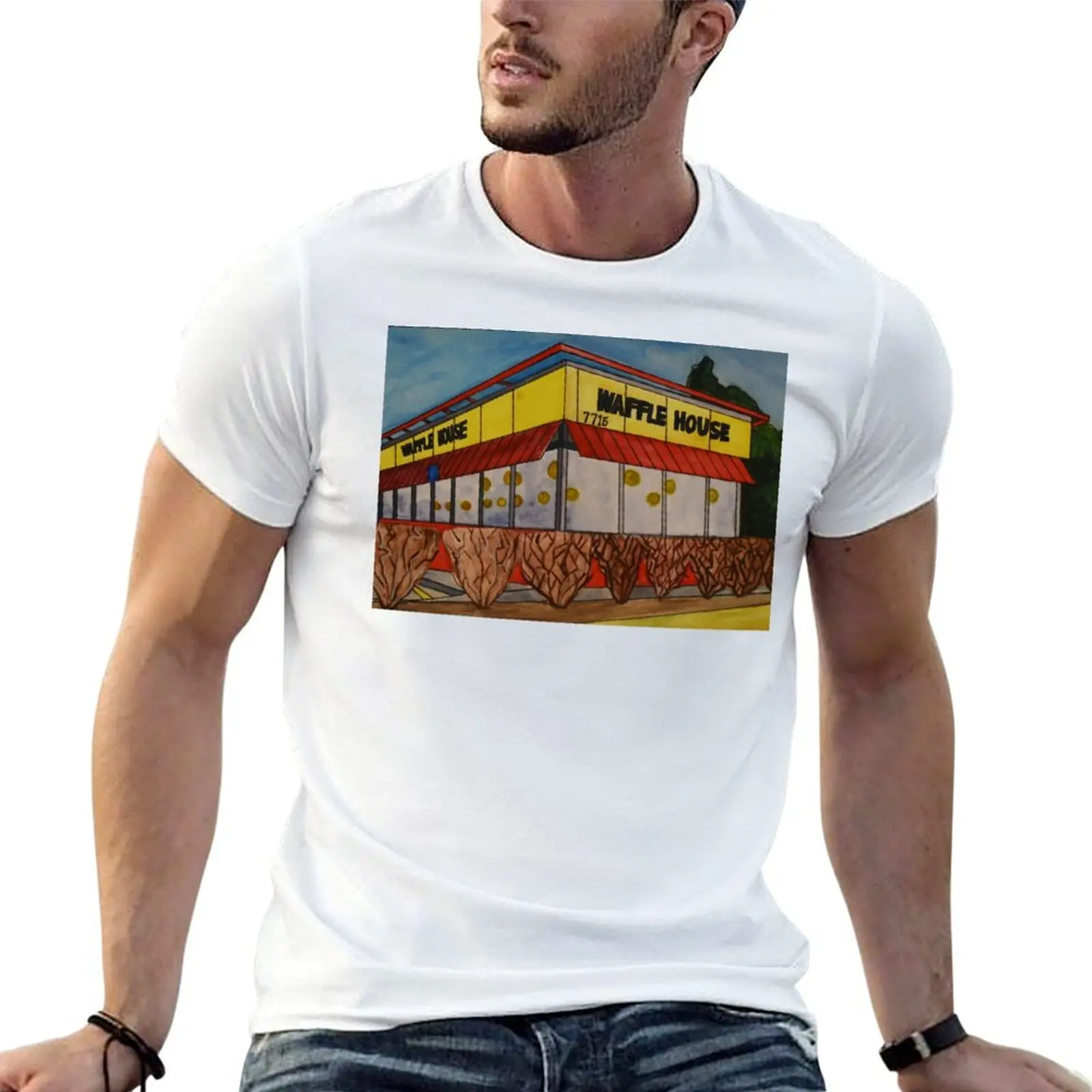 

man shirts shirts T-Shirt Waffle t House quality luxury t shirts high brand graphic t for man pack cotton for man