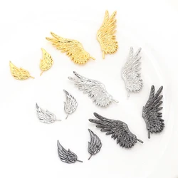 1 pair   copper plated eagle wings DIY jewelry discovery jewelry baroque pearl pin accessory materials