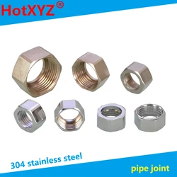 Corrugated pipe 1/2 inch stainless steel nut water heater 304 stainless steel corrugated hose gas pipe joint 2Pcs