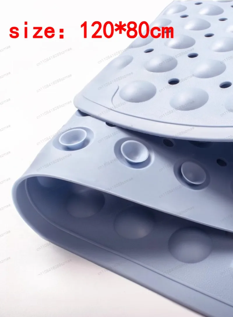 120-80cm-ホームバスルームシャワー滑り止めパッド、高齢者転倒防止快適マッサージフットマット高齢者に適しています