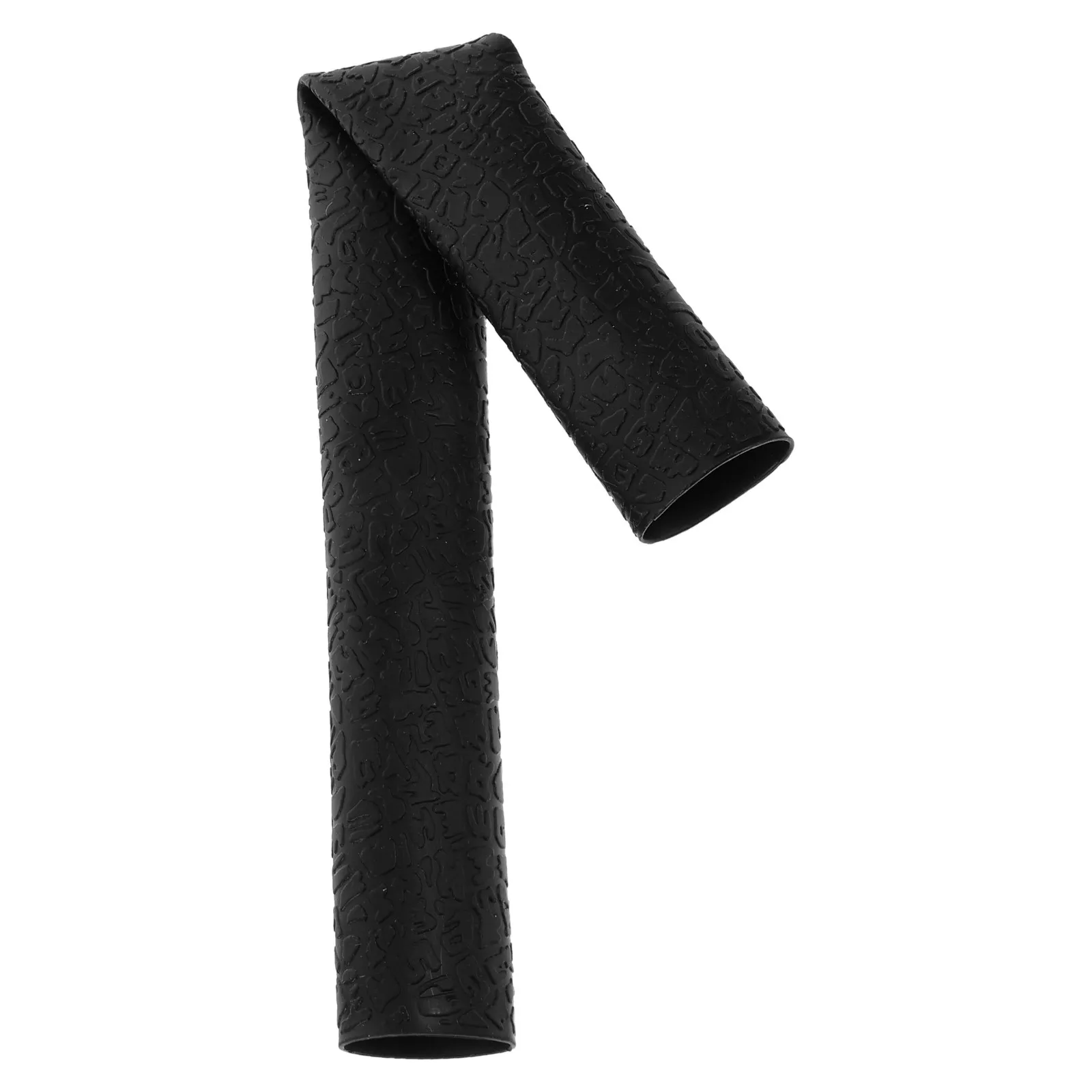 

Pool Cue Silicone Grip Sleeve Non-Slip Wrap for Stability - Billiards Hand Protector Ergonomic Reusable Cue Cover Black