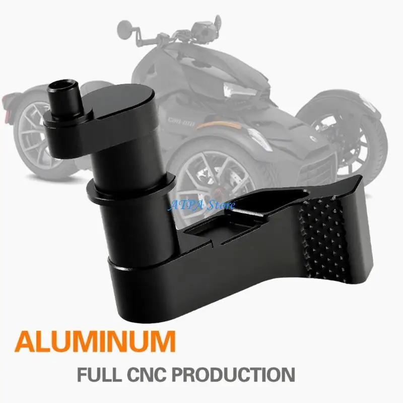 

U13C Aluminum Parking Brake Lever Ergonomic Designs Metal Brake Handle Ensuring Reliable Performances for Ryker 600 900