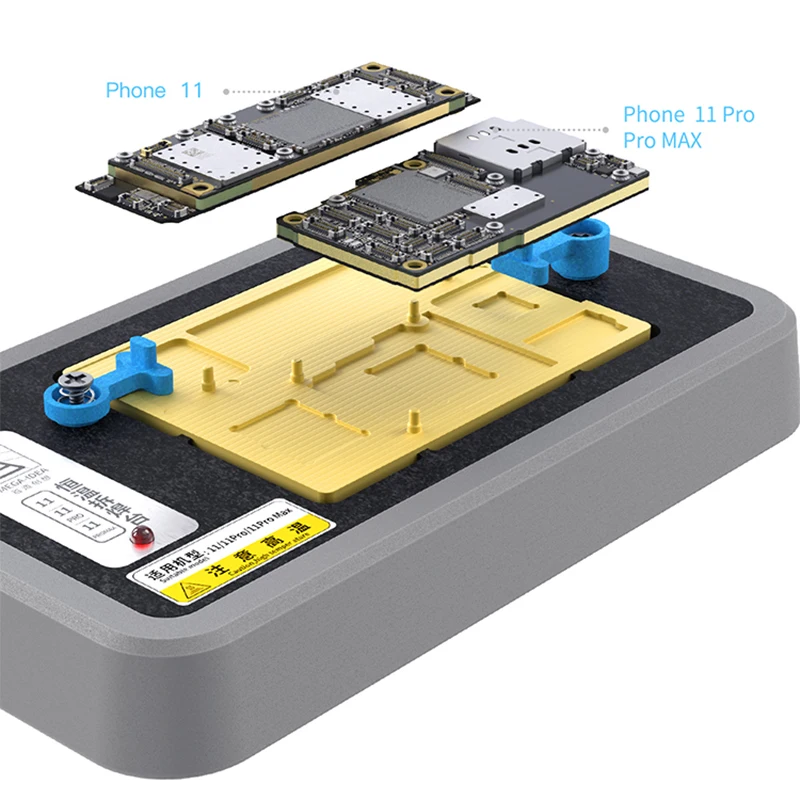 110V/220V Heating Platform for iPhone X/XS/XS MAX/11/11 Pro/11 Pro Max Motherboard Fast Heating Separator Phone Repair Tools