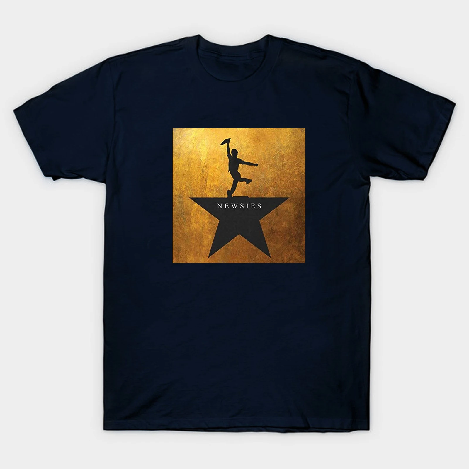 Unique Newsies Hamilton Mashup Style Gift T-Shirt Summer Cotton Short Sleeve O-Neck Unisex T Shirt New S-3XL