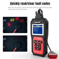 KONNWEI KW460 OBD2 Diagnostic Scanner ABS Diagnostic Tool Reset Full Systems Diagnostic Tool ABS Airbag for Mercedes-Benz OBDII