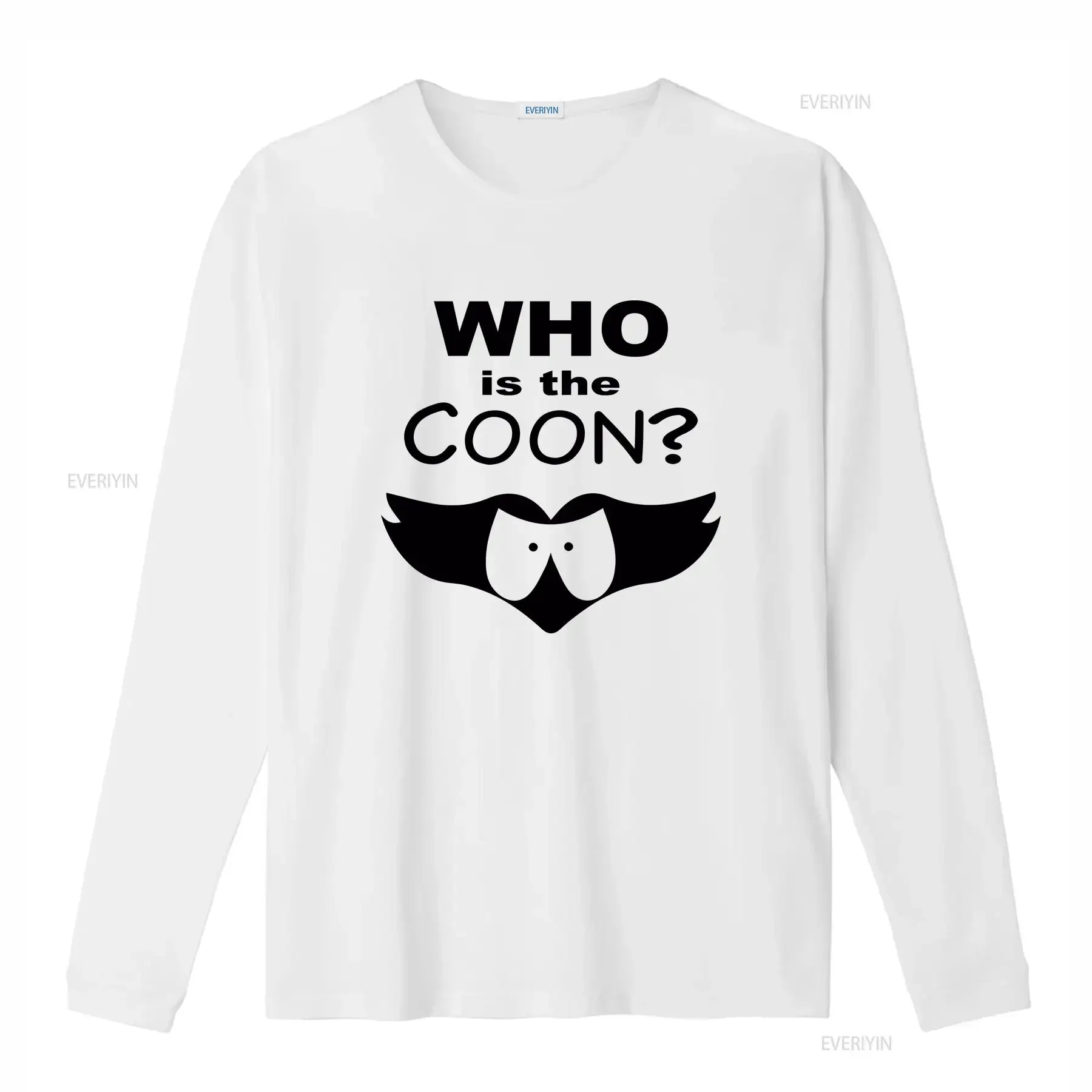 124 تي شيرت رجالي من Who is the Coon زي جنوبي مضحك بارك إريك برنامج تلفزيوني ريترو جديد عتيق مغسول للارتداء اليومي جرافيك