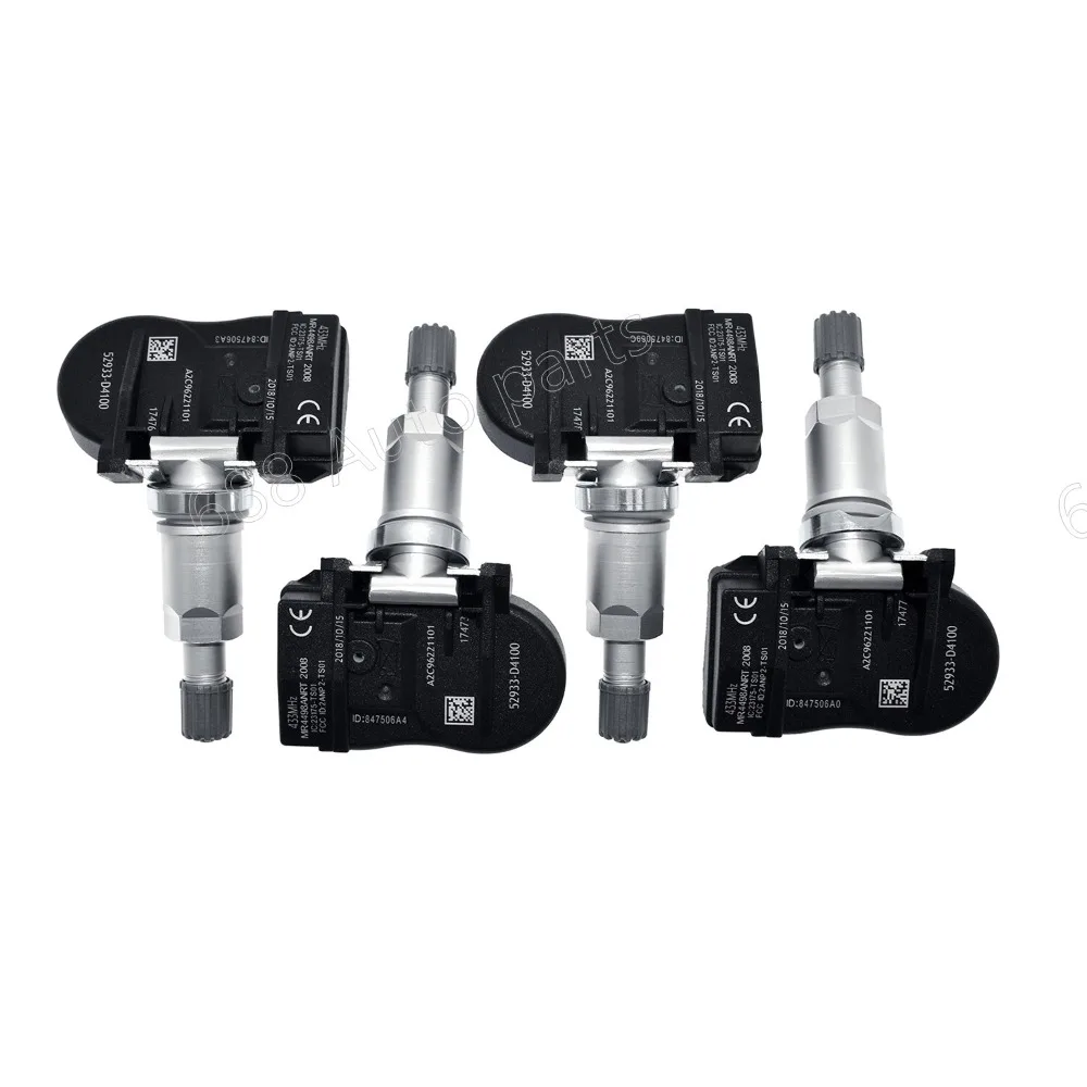 

52933-D4100 4 шт. Датчик давления в шинах TPMS ДЛЯ 2015-2021 KIA SPORTAGE 52933-D9100 52933-F2000 новый