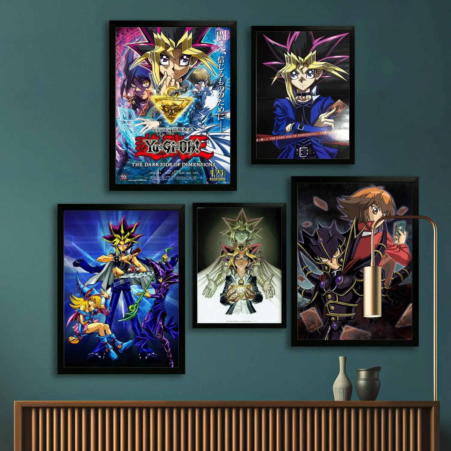 ash yugioh cartoon Canvas Art Poster and Wall Art Picture Print, Modern Family Bedroom Decor Posters,Decorative painting