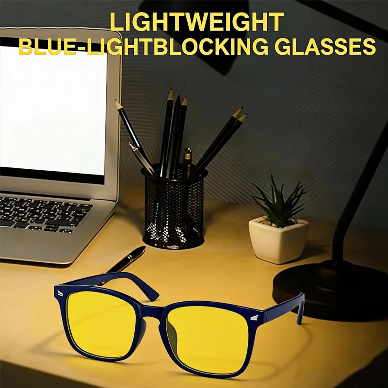 

Anti Blue Light Blocking Sleep Glasses Men Women 2025 Luxury Brand Retro Tinted Lenses Computer Eyeglasses UV Protection Shades