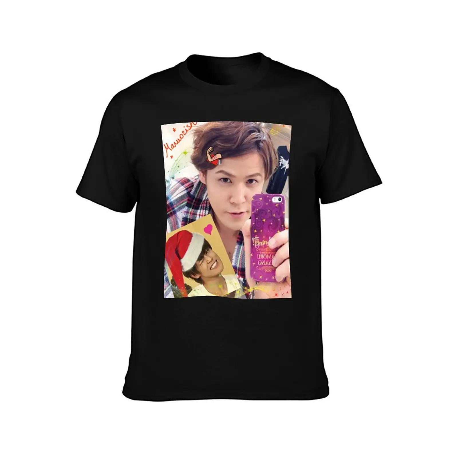 Mamoru Miyano T-Shirt Summer Casual Cotton Tee Oversized Streetwear Tops Vintage Graphic Print Loose Fit Short Sleeve