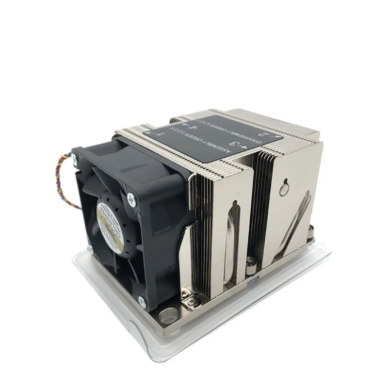 For LGA3647 2U server radiator 4 heat pipe CPU cooling fan