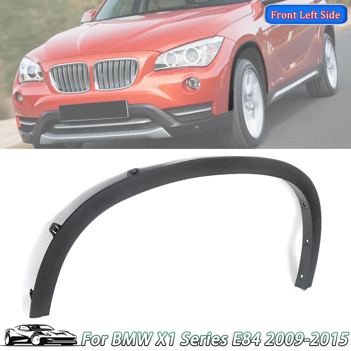 Front Rear Left Right Fender For BMW X1 E84 2009 2010 2011 2012 2013 2014 2015 Flare Wheel Arch Extension Protect Exterior Parts