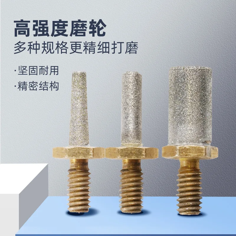 Diamond spiral grinding wheel set, glass ceramic grinding water mill accessories