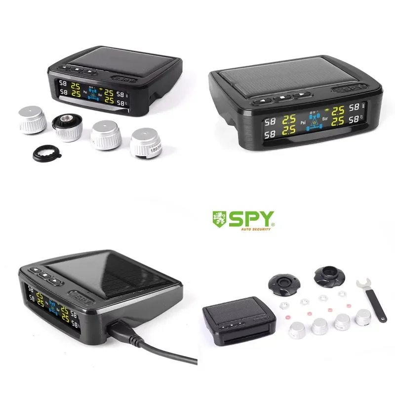 Brand For Universal Solar Power Car TPMS Tire Pressure Sensor 433.92MHz Monitoring System for Optimal Performance
