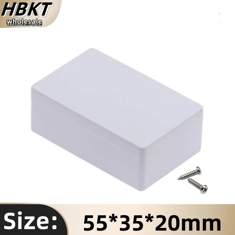 Plastic module installation shell plastic instrument universal small shell switch shell power box 55x35x20mm