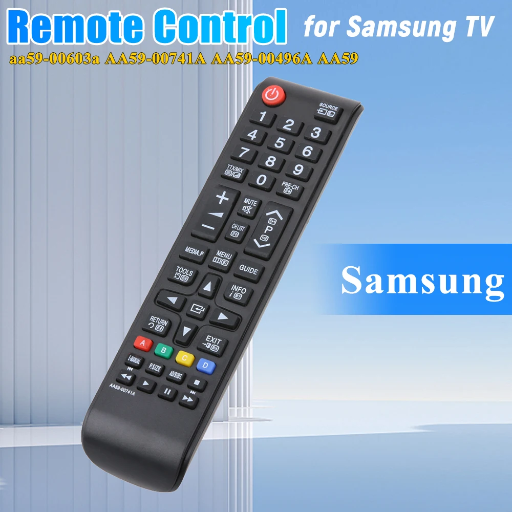 1-2PCS TV Remote Control For Samsung AA59-00741A 3D SMART TV aa59-00603a AA59-00741A AA59-00496A AA59 Replacement Smart TV Stick