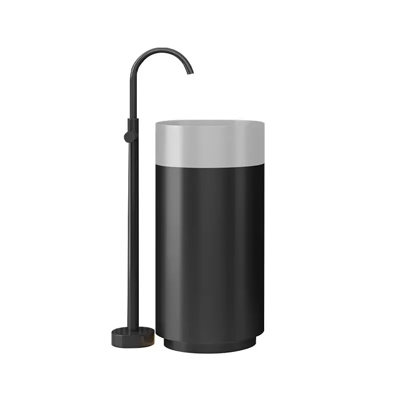 

HONGDEC Умывальник из нержавеющей стали в скандинавском стиле, раковина для ванной комнаты