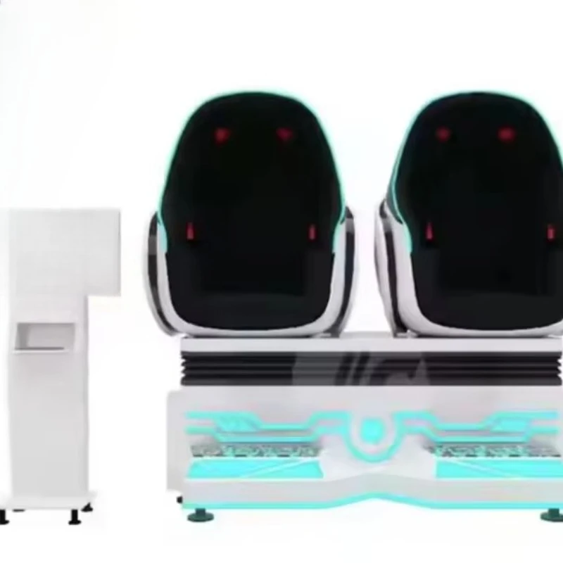 VR chair, game park roller coaster 3D virtual reality