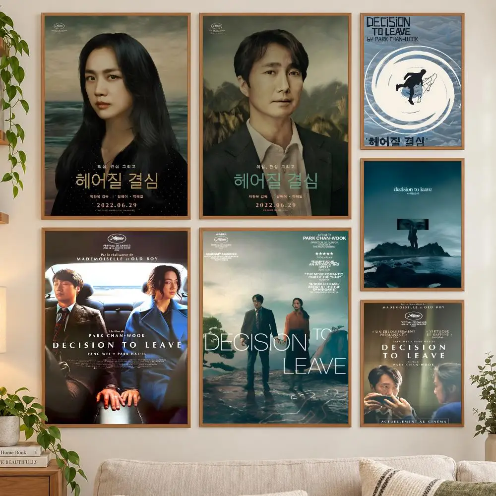 Movie Decision to Leave Poster HD art sticky wall waterproof home living room bedroom bar aesthetic decoration