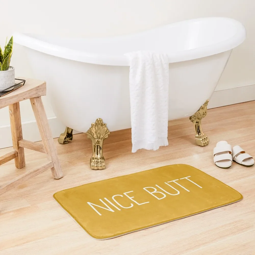 

Nice Butt Mustard Bath Mat Bath Carpet Bathtub Carpet Things For Bathroom For Bathroom And Toilet Mat