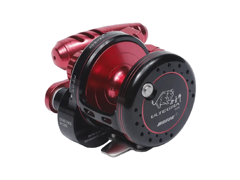 Custom UT-S Series Heavy Duty 17-4 Grade Stainless Steel Spool Shaft Anti-Corrosion Stainless Steel Ball Bearings Jigging Reel