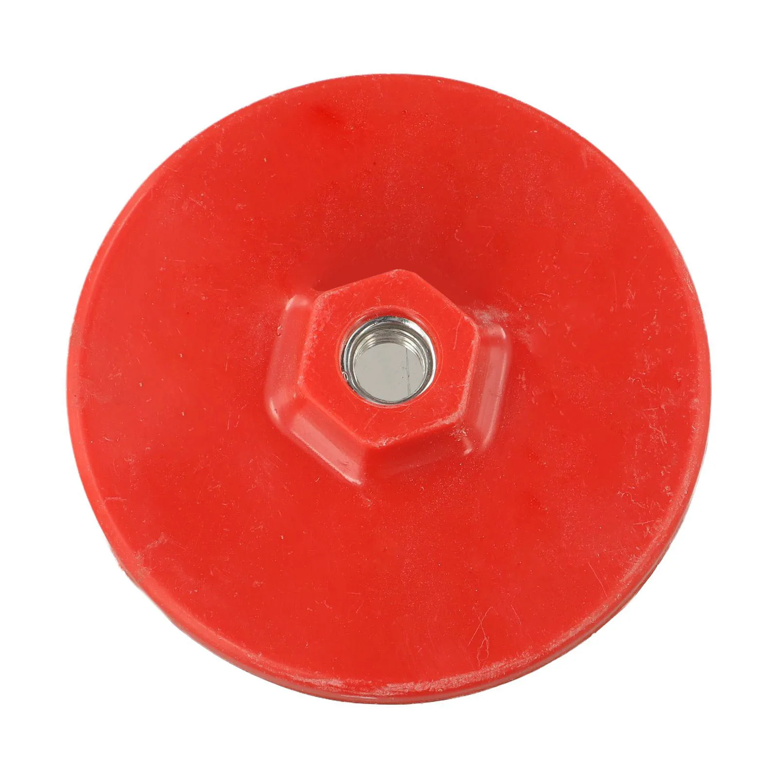 Metal Polishing Disc Silicon Carbide Disc Workshop Use Built-in Thread Thickened Sand Layer Fan-shaped Texture