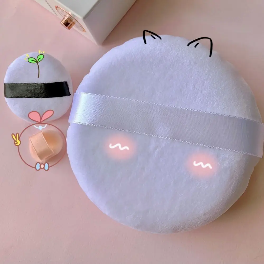 Nowa, bardzo miękka, powiększona gąbeczka do makijażu 130 mm, zwykła gąbeczka kosmetyczna, duża gąbeczka do pudru do makijażu