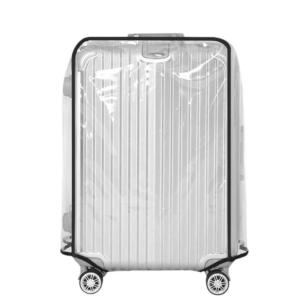 20-30inch Luggage Protector Case PVC Suitcase Cover Protectors Waterproof Trolley Case Cover Wheeled Suitcase Travel Accessories