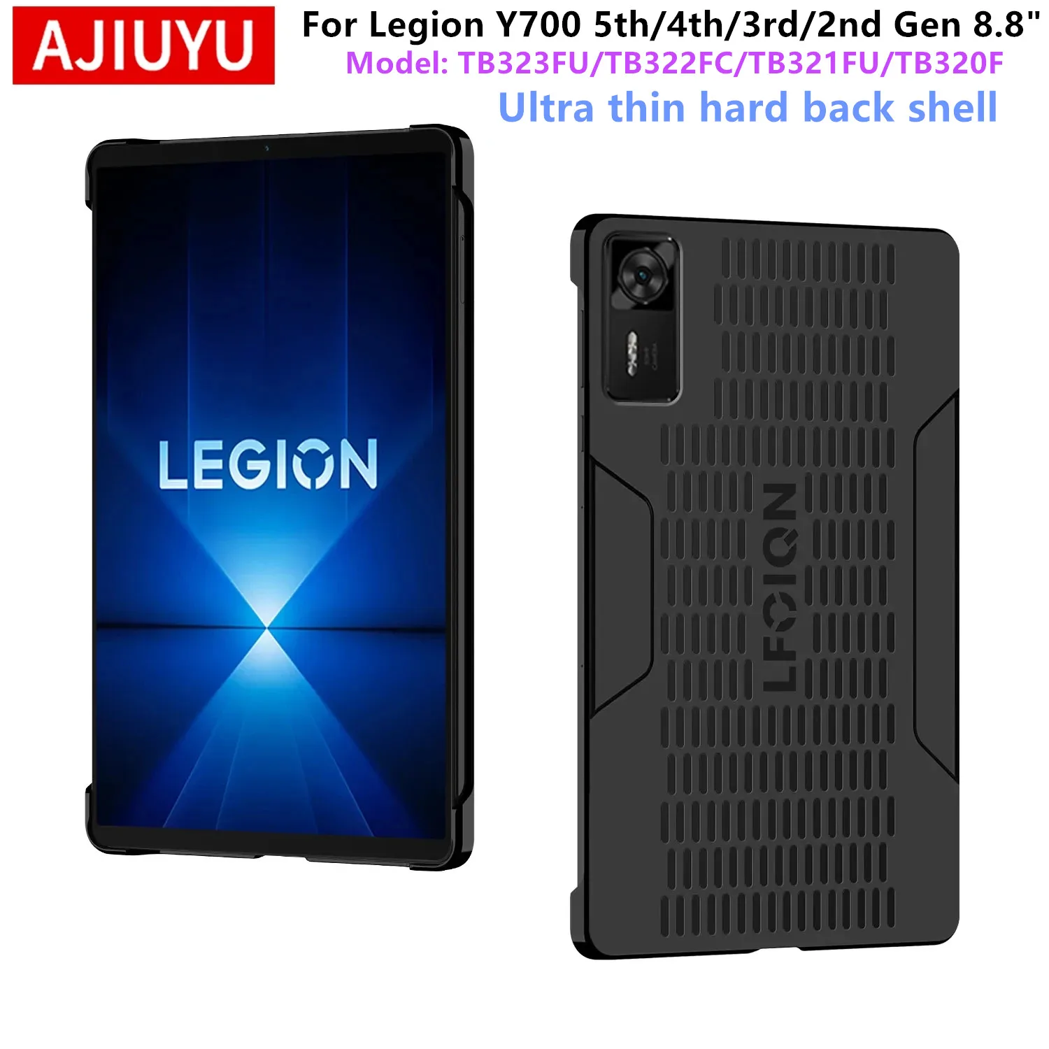 For Lenovo LEGION Y700 2026 Case 5th 4th Generation 8.8 inch TB322FC Tablet Cover Shell for Legion Y700 Gen 5/4/3/2 8.8