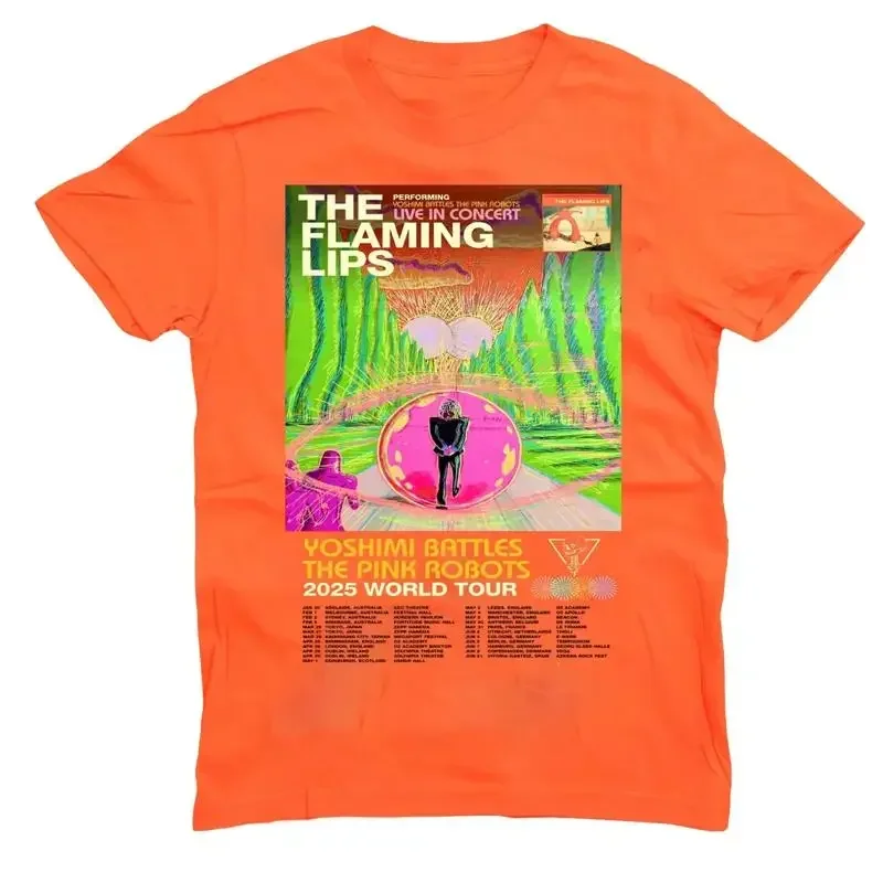 The Flaming Lips Band Tour 2025 For Fans to 5XL  T shirt Reprint AN52890