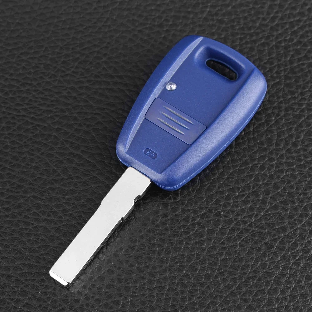 KEYYOU Transponder 1 Button Remote Car Key Fob Shell For Fiat Punto Doblo Bravo Blank Replacement Cover SIP22