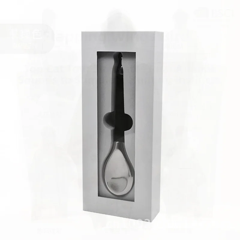 الفولاذ المقاوم للصدأ كريم عين عصا الجمال مستحضرات التجميل مكرر كريم ملعقة مع ضغط الباردة رفع وتدليك نقطة الوخز