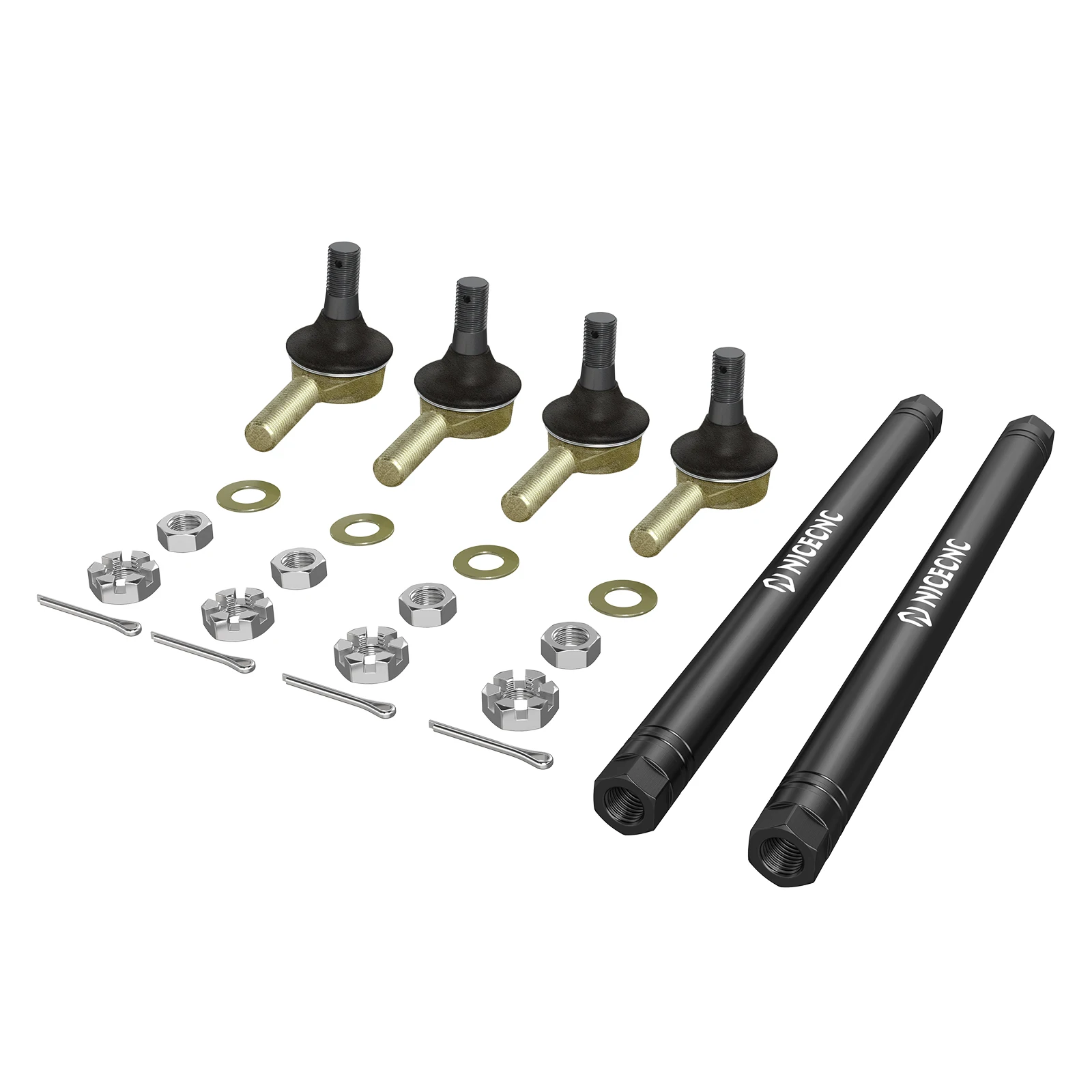 NICECNC für Yamaha Blaster 200 YFS200 1988-2006 Spurstangenkopf- und Kugelgelenk-Set aus Aluminium, ersetzt 1UY-23841-01-00, ATV-Zubehör – Detail 8
