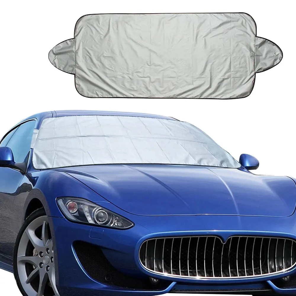 

Car Front Windshield Cover Snow Sun Prevention Car Window Sunshade Cover Frost Ice Dust Protector Car Windscreen Cover Sunshade