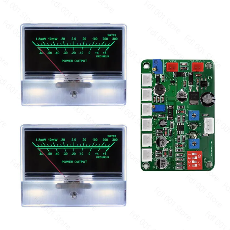 High Precision VU Meter Audio Volume Level DB Meter TN-90 Backlight for Amp