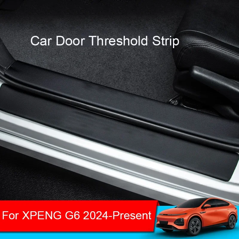 Car Door Sill Sticker For XPENG G6 2024 2025 Anti Scratch Auto Inner Exterior Threshold Guard Trunk Protect Film Accessories