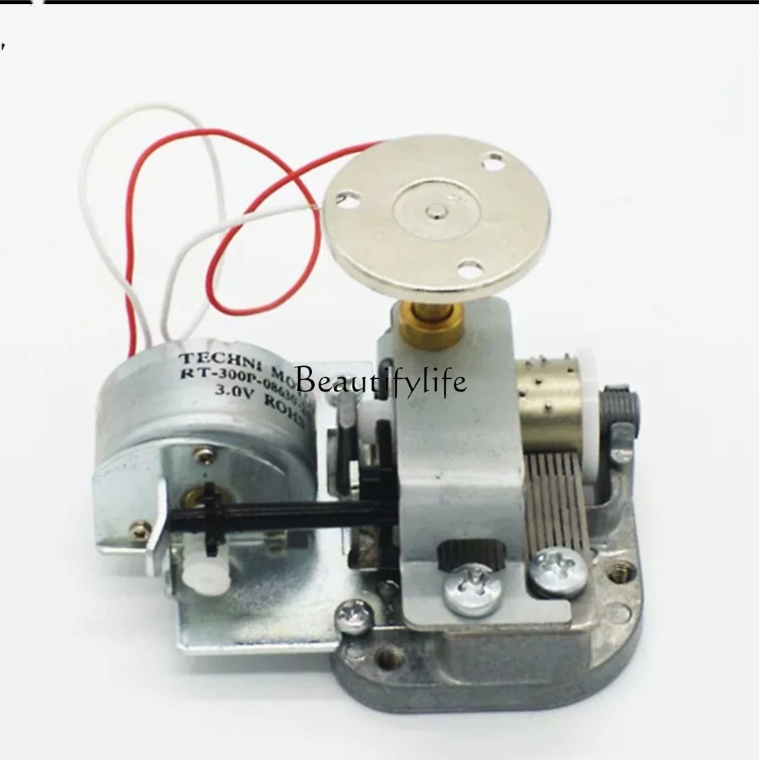 DIY Handmade Electric Music Box Movement 3.0V Electric Motor