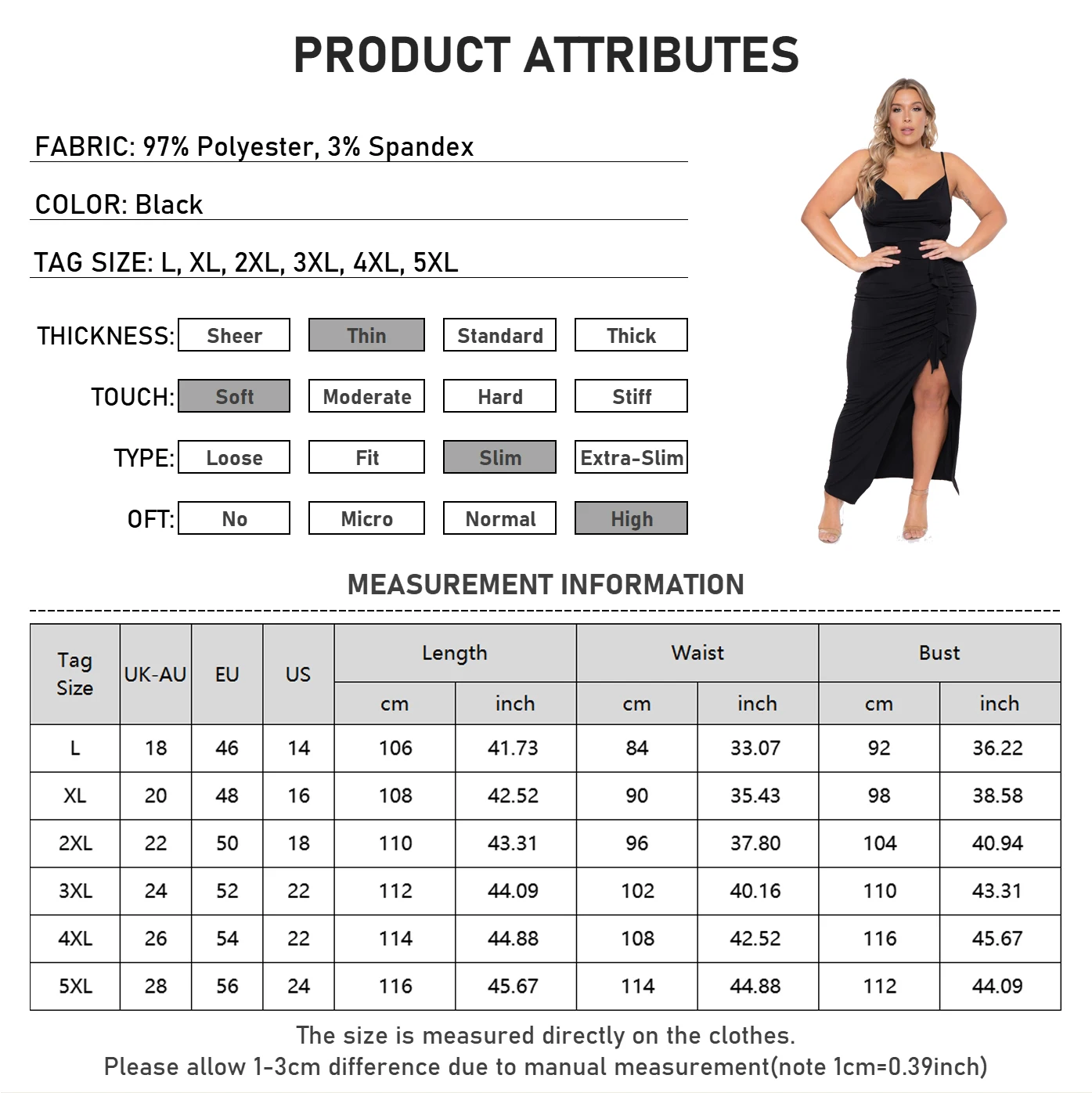 Plus Size PYL damska seksowna Halter bez rękawów sukienki Midi typu Bodycon damska dopasowana suknia wieczorowa koktajlowa wieczorowa odzież klubowa
