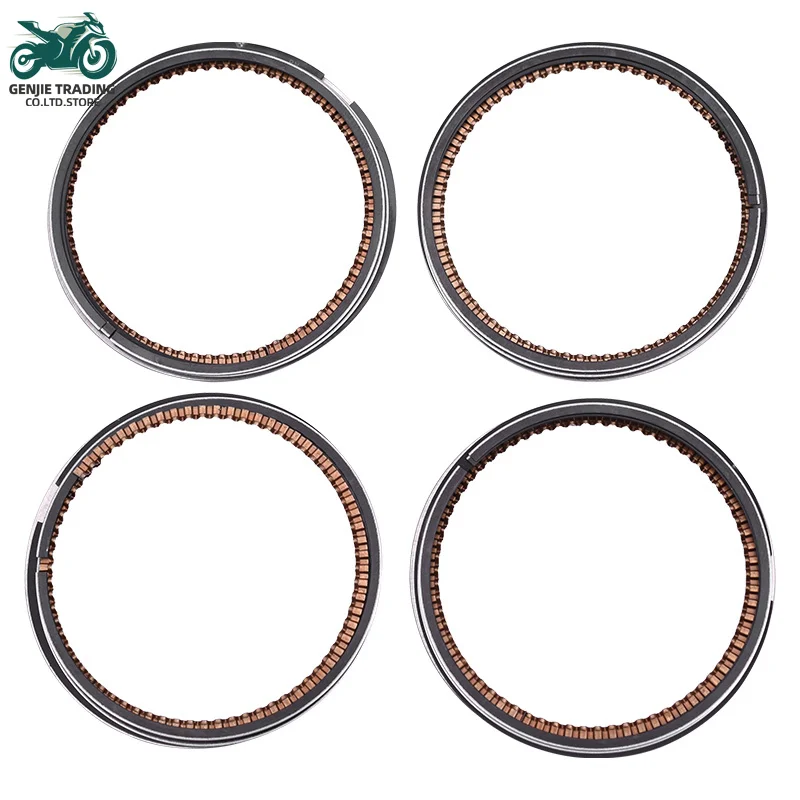 4pc 67mm 67.25mm 67.5mm STD 0.25 0.5 +25 +50 Motorcycle Cylinder Engine Piston Ring For HONDA CBR600RR 3AC-A 2008 13011-MFJ-D00