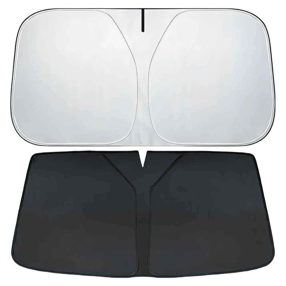 

Солнцезащитный козырек с УФ-защитой, складной, из ткани с покрытием, для лобового стекла, теплоизоляционный, для TESLA Model 3 Y 2016-2026