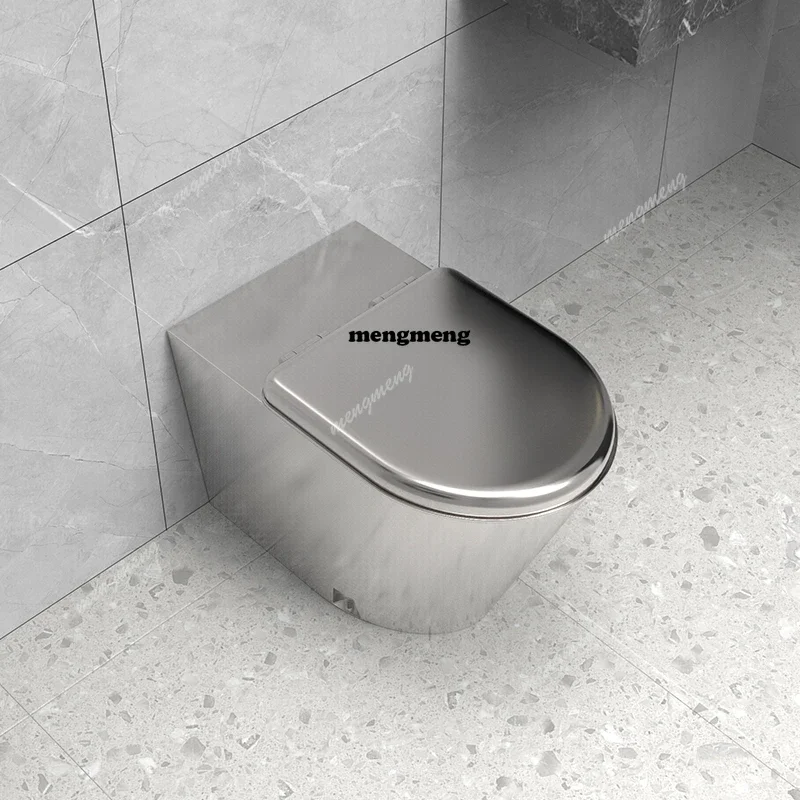 stainless steel prison toilet flush toilet hotel KTV bathroom public toilet
