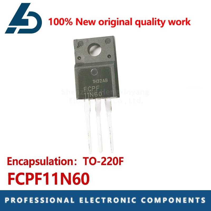 FCPF11N60 is directly inserted into the TO-220F 650V/11A N-channel MOS FET